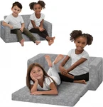 Serta Perfect Sleeper Kids 2-SEATER Sofa, Convertible 2-IN-1 Flip Open Toddler. Fixed Price $71.99.