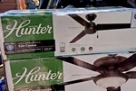 Hunter Cassius 59262 52" Ceiling Fan - Matte Silver. Fixed Price $90.00.