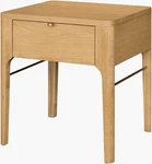 Surya Anello End Table (ALLO=003) Oak Veneer Soft Close Side Furniture. Fixed Price $550.00.