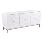 Sei Furniture Gramdlynn 3-DOOR Accent Cabinet Antique White. Fixed Price $455.99.
