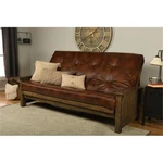 Kodiak Furniture Washington Queen-size Wood Futon With Saddle Brown Mattress. Fixed Price $855.77.