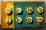 2005 Target Dyr Kids Zoo Animals Themed Round Ceramic Drawer Knob 8 Pc. Set. Fixed Price $24.41.