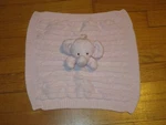 Htf & Nwot 3 Stories Trading Knit Elephant Pink Security Blanket/lovey. Fixed Price $29.99.