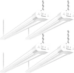 Pack Linkable Led Shop 4FT 42W 4400LM 5000K Daylight With Plug White. Fixed Price $59.46.