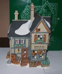 Dept 56 25TH Anniversary 'jones & Co. Brush Basket Shop' 2009 Dickens Village. Fixed Price $99.99.