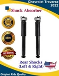 New Oe Rear Shocks Mount For 2022 Chevy Traverse 3.6L Lifetime Warranty. Fixed Price $287.98.