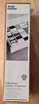 New Simply Essential Adjustable Dresser Drawer Organizers (6) White. Fixed Price $5.00.