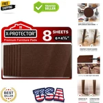 Felt Furniture Pads Pcs - 6 X 4 3/8 Heavy Duty Brown Sheets! Cut La.... Fixed Price $29.99.