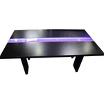Best Master Zendaya Solid Wood Dining Table Black With Led Lights. Fixed Price $466.16.