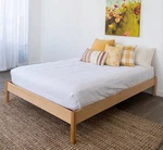 Nomad Furniture Pecos Platform Bed Headboard Solid Hardwood Frame. Fixed Price $895.00.