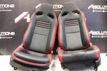 2009-2016 Nissan Gt-r R35 Gtr Front Oem Recaro Blakc Edition Seats Set. Fixed Price $3059.99.