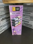 Nw Case Logic Dvd Tower Rack Storage Metal Frame Wood Base Contemporary Sleek. Fixed Price $40.67.
