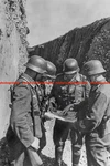 F029797 Luftwaffe Unit Situation Briefing With Mp 18 Atlantic Wall Garrison. Fixed Price $6.71.