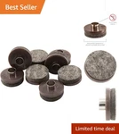 Easy Install 7/8" Round Felt Pads - Heavy Duty Protection For Hardwood Floors. Fixed Price $9.99.