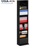 Adjustable 9-SHELF Media Storage Rack Dvd Cd Blu-ray Game Organizer Tower New. Fixed Price $63.82.