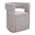 Zuo Modern Papua Dining Chair, Gray - 109993. Fixed Price $589.99.