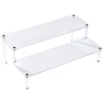 Collections Organizer & Cosmetic Shelf Clear 2-TIER. Fixed Price $22.79.