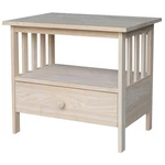 International Concepts Solid Wood Mission Tv Stand Unfinished. Fixed Price $208.91.