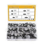 110PCS Furniture Nails, Black Nail-on Slider Glide Felt Pads With Storage.... Fixed Price $37.99.
