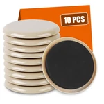 10PCS Furniture Sliders, 3 1/2" For Hardwood Floors, Reusab.... Fixed Price $8.25.