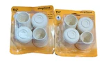 Two Sets (4-PK) Shepherd Hardware Leg Tips Rubber 1-1/8 Id 9122 Nos. Fixed Price $14.95.