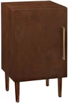 Crosley Furniture Everett Record Player Stand, Mahogany. Fixed Price $153.78.