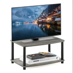 Furinno Turn-n-tube Tv Riser Stand 2-TIER Small Elevated Tools Oak Gray. Fixed Price $50.91.