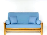100% Cotton Full Size Futon Cover - Bluebonnet Washable Zippered Sofa Furnitur. Fixed Price $61.85.