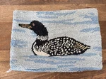 Bean Loon Duck Accent Throw Pillow Sea 100% Wool 19.5X13. Fixed Price $29.99.