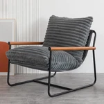 Maxyoyo Accent Chair, Sherpa Arm For Living Room, Mid Century Modern Ac.... Fixed Price $138.90.