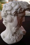 Awesome David Statue With Cut Out DESIGN-8" TALL-6" Wide-new Original Box. Fixed Price $29.00.
