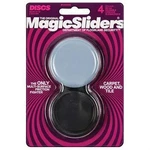 Magic Sliders Gray 2-3/8 In. Adhesive Polymer Sliding Discs 4 Pk. Fixed Price $14.20.