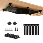 Under Desk Cable Management Net Flexible Wire Organizer With Side Rods & Ce.... Fixed Price $30.68.