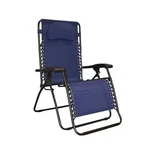 Oversized Zero Gravity Chair, Supports To 330 Lbs, Blue, Caravan Sports Infinity. Fixed Price $55.00.