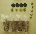 Aoryvic Furniture Legs, Wood Sofa Replacement, Pack (4 Inch) Open Box. Fixed Price $23.99.