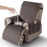 Timeles 100% Waterproof Recliner Chair Covers,washable Medium: 23", Chocolate. Fixed Price $38.45.