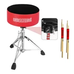 5CORE Drum Throne 5" Guitar Stool Swivel Adjustable 310LBS Capacity Velvet Top. Fixed Price $44.49.