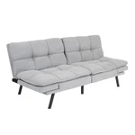 Memory Foam Futon Sofa Bed Couch Sleeper Convertible Foldable Loveseat Full Size. Fixed Price $248.97.