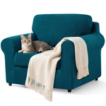 Subrtex 3 Pieces Sofa Slipcover Sets Small Turquoise Stretch Couch Furnitu. Fixed Price $89.18.