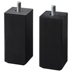 Pack Ikea Stubbarp Leg Black -brown 602.935.66 New. Fixed Price $14.24.