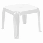 Compamia Sunray Square Resin Patio Side Table White (set Of 2). Fixed Price $133.98.
