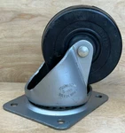 Noelting Faultless Model 100-5 Heavy Duty Caster 5" Wheel Swivel Nos Bearings. Fixed Price $69.00.
