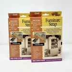 Earthquake Hold Furniture Safety Straps New Oak Color *2 Pack*. Fixed Price $14.99.