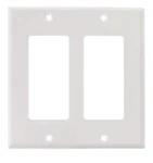 20 Pack Leviton 80409-NW White 2-GANG Devora Nylon Wallplate Cover. Fixed Price $35.19.