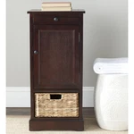 Safavieh Raven Tall Storage Unit Dark Cherry. Fixed Price $171.09.