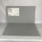 Ikea Inreda Dvd Cd Storage Drawer Liners 101.053.70 Gray 20" X 12.5 Discont. Fixed Price $49.01.