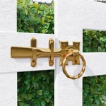 Gate Latch Set Solid Brass Ring Twist 7.25 "l Heavy Duty Renovators Supply. Fixed Price $55.99.