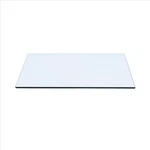 20" X 40" Rectangle Tempered Glass Table Top 1/2" Thick With Flat Polished Edge. Fixed Price $188.95.