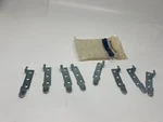 (3 Packs Of 8) Rockler Genuine Surface Mount Bed Rail Brackets 3-3/4" Ll X 3/4"W. Fixed Price $27.87.