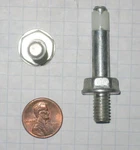 Shepherd Caster Threaded Stem Fastener #25-SATELLITE, 5/16"-18 Thread, 1/2" L.. Fixed Price $9.95.